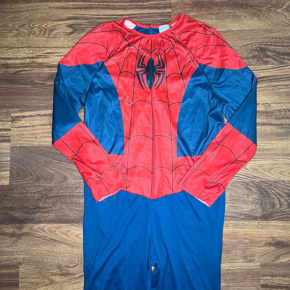 Marvel Spiderman Costume Cosplay Youth Large 12/14